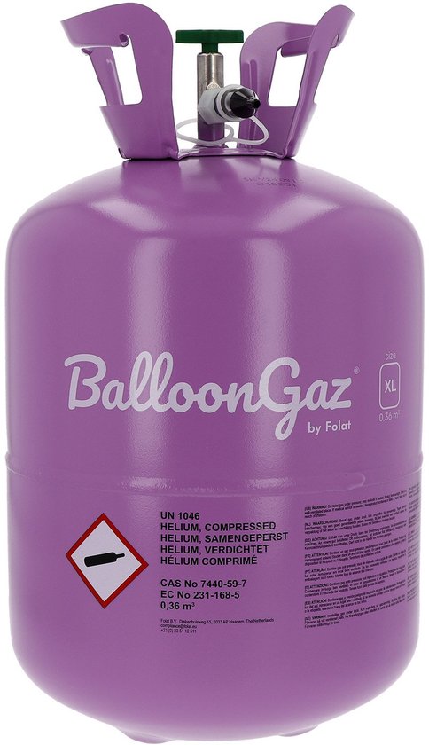 Festigo Helium Tank XL - Voor 50 Ballonnen