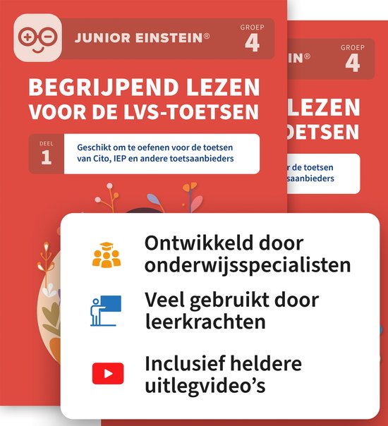 Delen 1 en 2 - Begrijpend lezen voor de LVS-toetsen set - De ... - cover