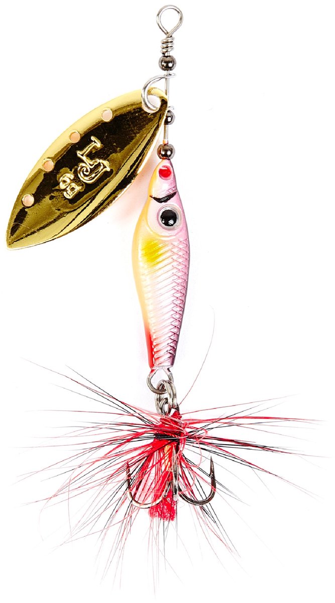 Lucky John Train Blade Round Spinner 002 9Gr