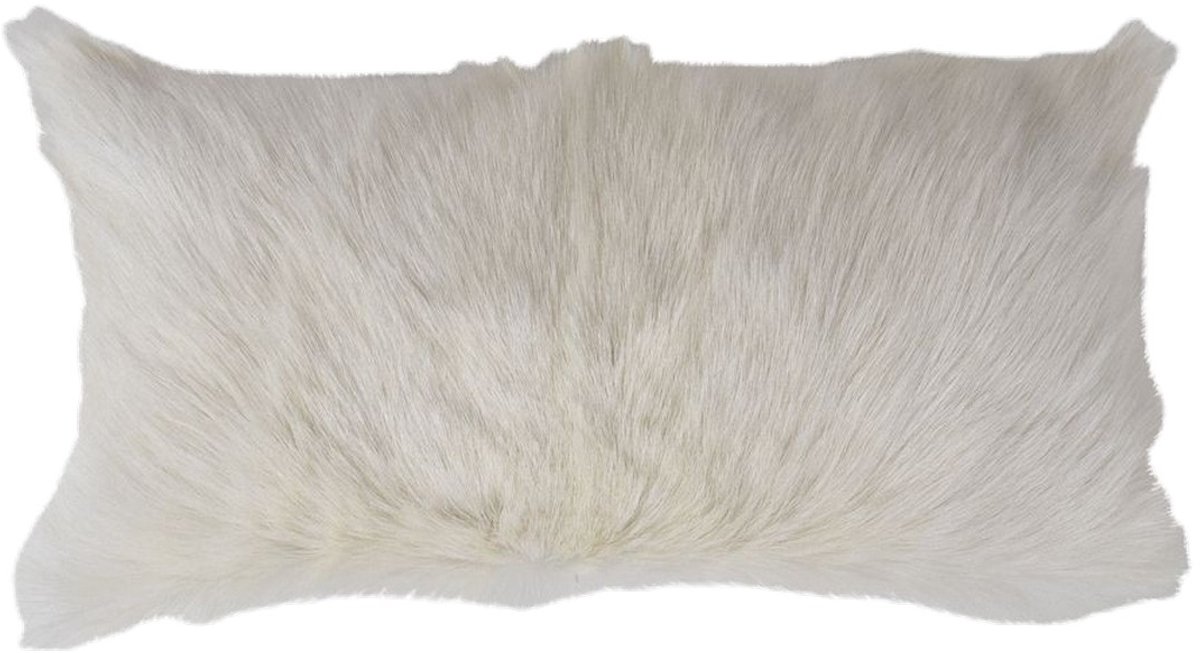 kussen geit wit xl 30x55cm*