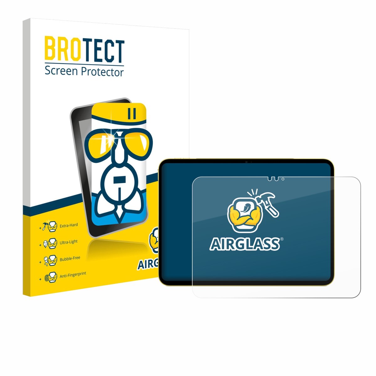 Screenprotector voor Apple iPad Air 11" M3 2025 / M4 2026 Beschermglas transparant