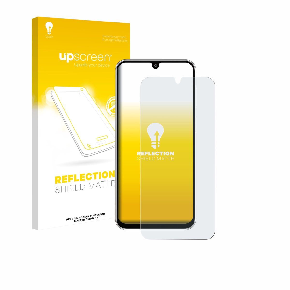 upscreen - Screenprotector voor Samsung Galaxy M36 - Folie Beschermfolie anti glare matte