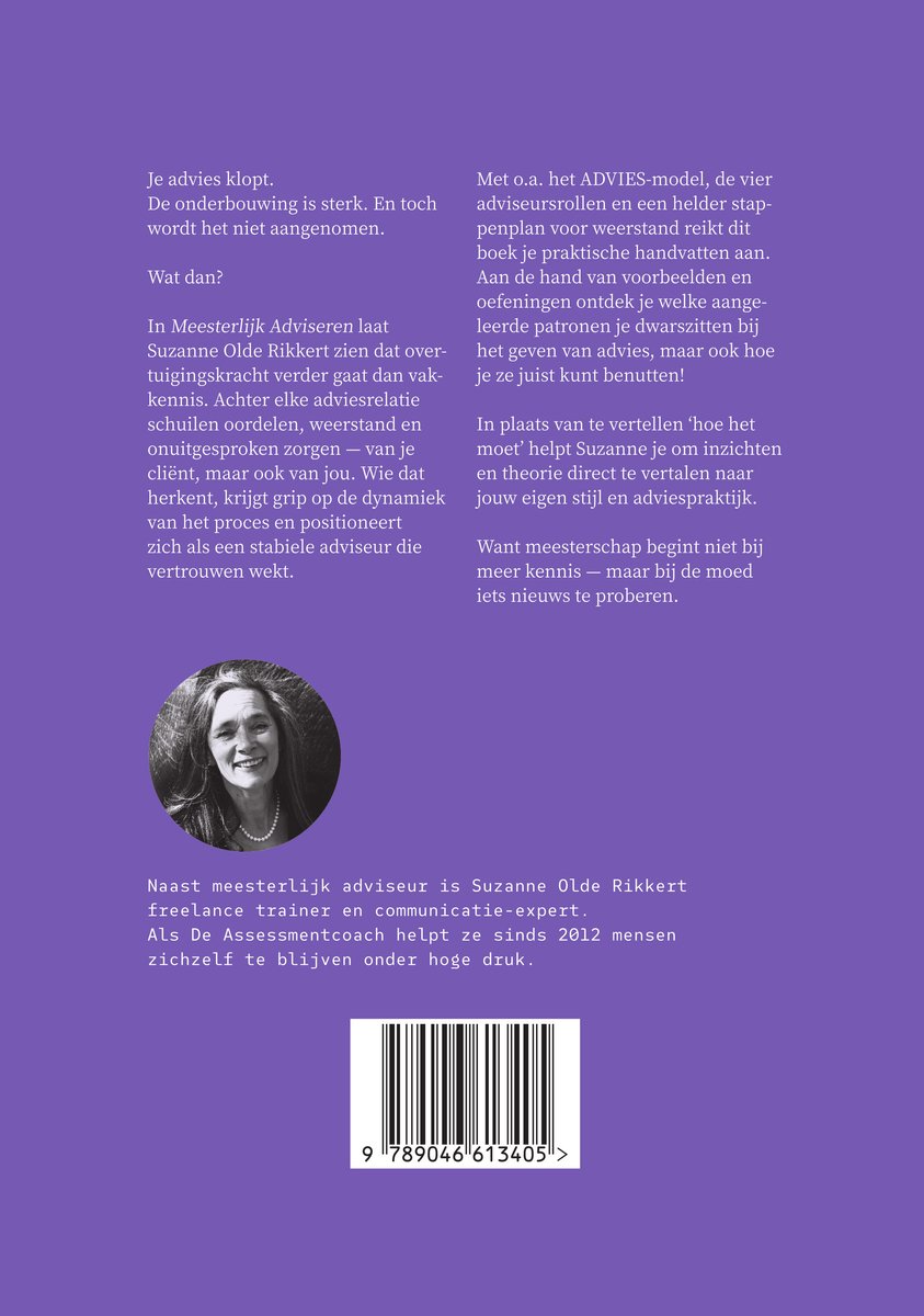 Foto van Suzanne Olde Rikkert, een meesterlijk adviseur, freelance trainer en communicatie-expert.