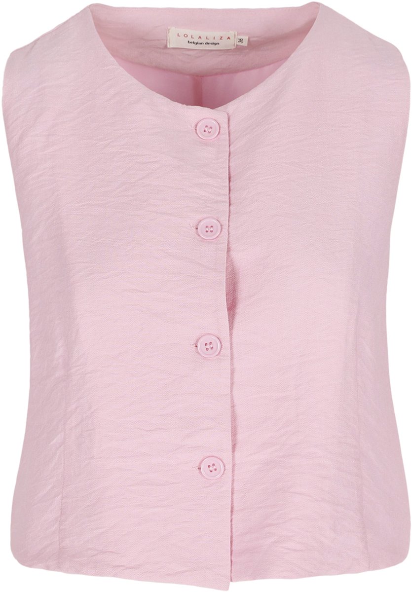 LolaLiza Gilet Cs Pinki 05003698 1303 Pink Dames Maat - 44