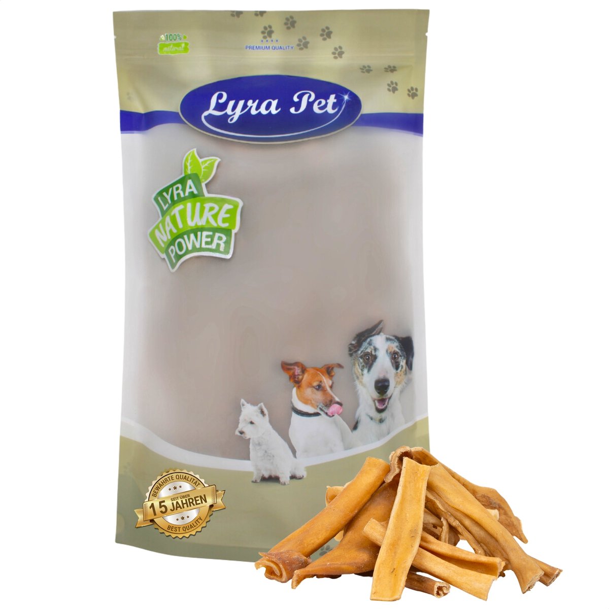 1 kg Lyra Pet® Rundscalp lichtbruin, lichte kleur