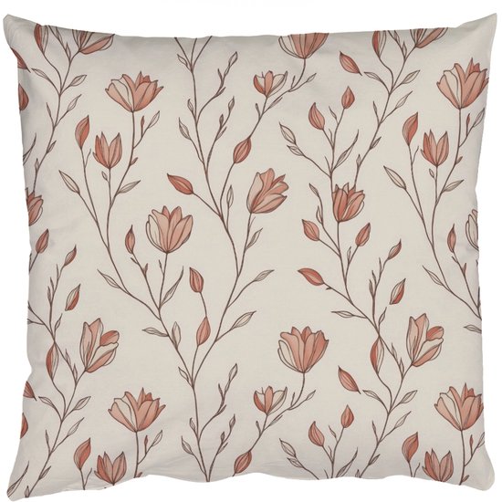 Sierkussens - Kussentjes Woonkamer - 50x50 cm - Patroon - Klassiek - Roze