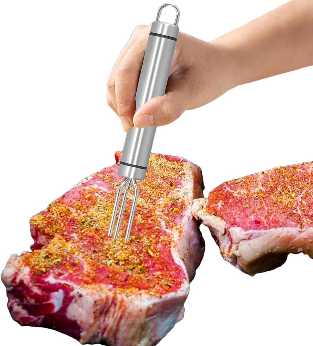 Maïskolfhouders - Maïs Spiesjes - BBQ Grillen - Roestvrij Staal - 18.8x2 cm