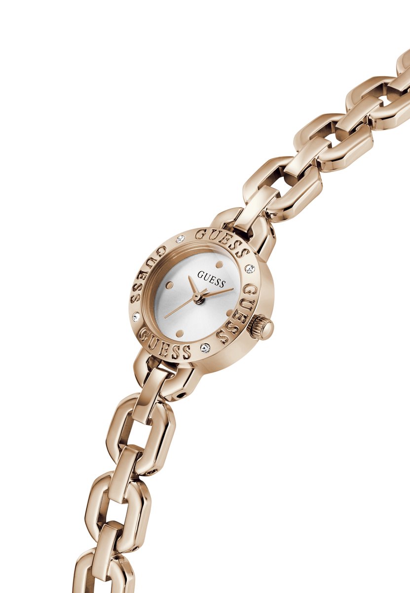 Guess Siren Quartz Analoog Horloge Roze Gouden Toon Kast: 100% Roestvrij Staal | Armband: 100% Roestvrij Staal 23 mm GW1019L1, GW1019L2, GW1019L3, GW1019L4