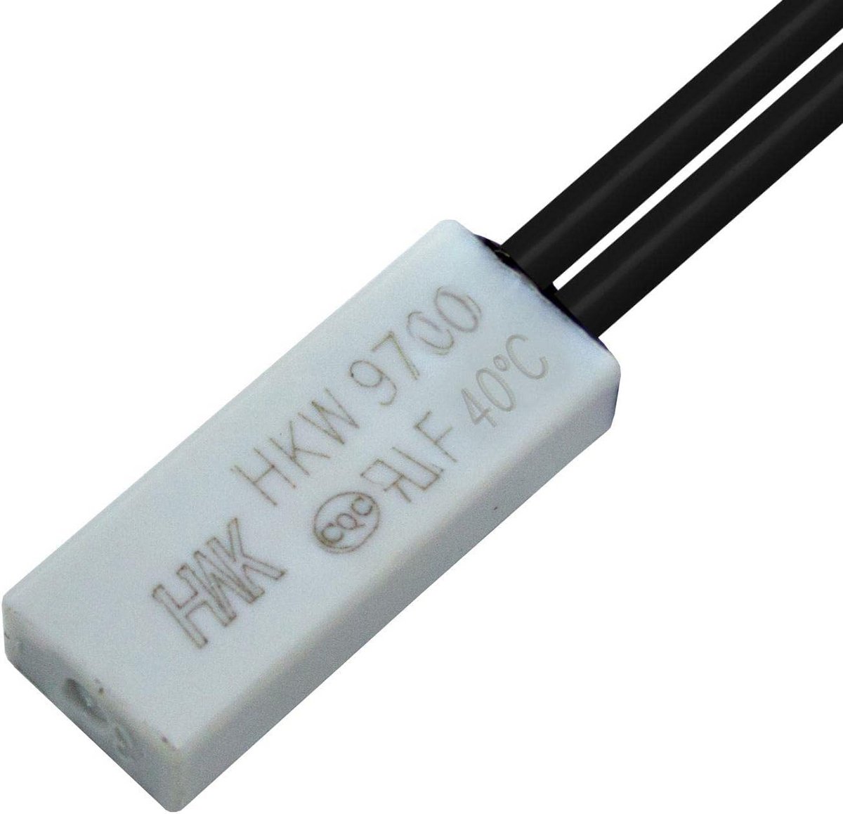 Thermische schakelaar 40°C NO contact 250V 5A Temperatuurschakelaar
