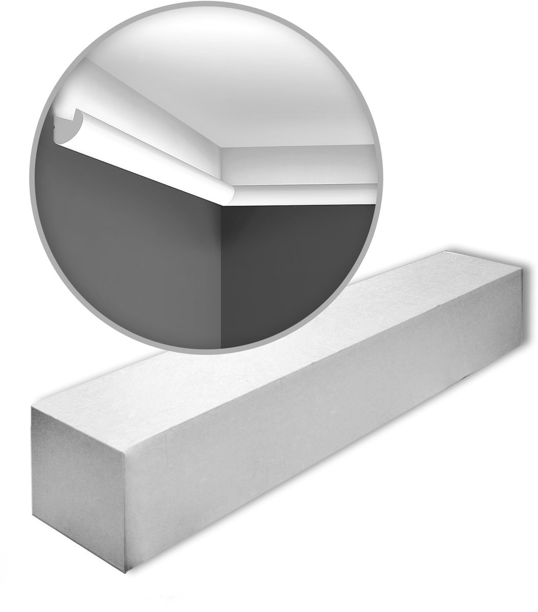 Orac Decor CX188-box AXXENT 1 doos 20 stukken Kroonlijst 40 m