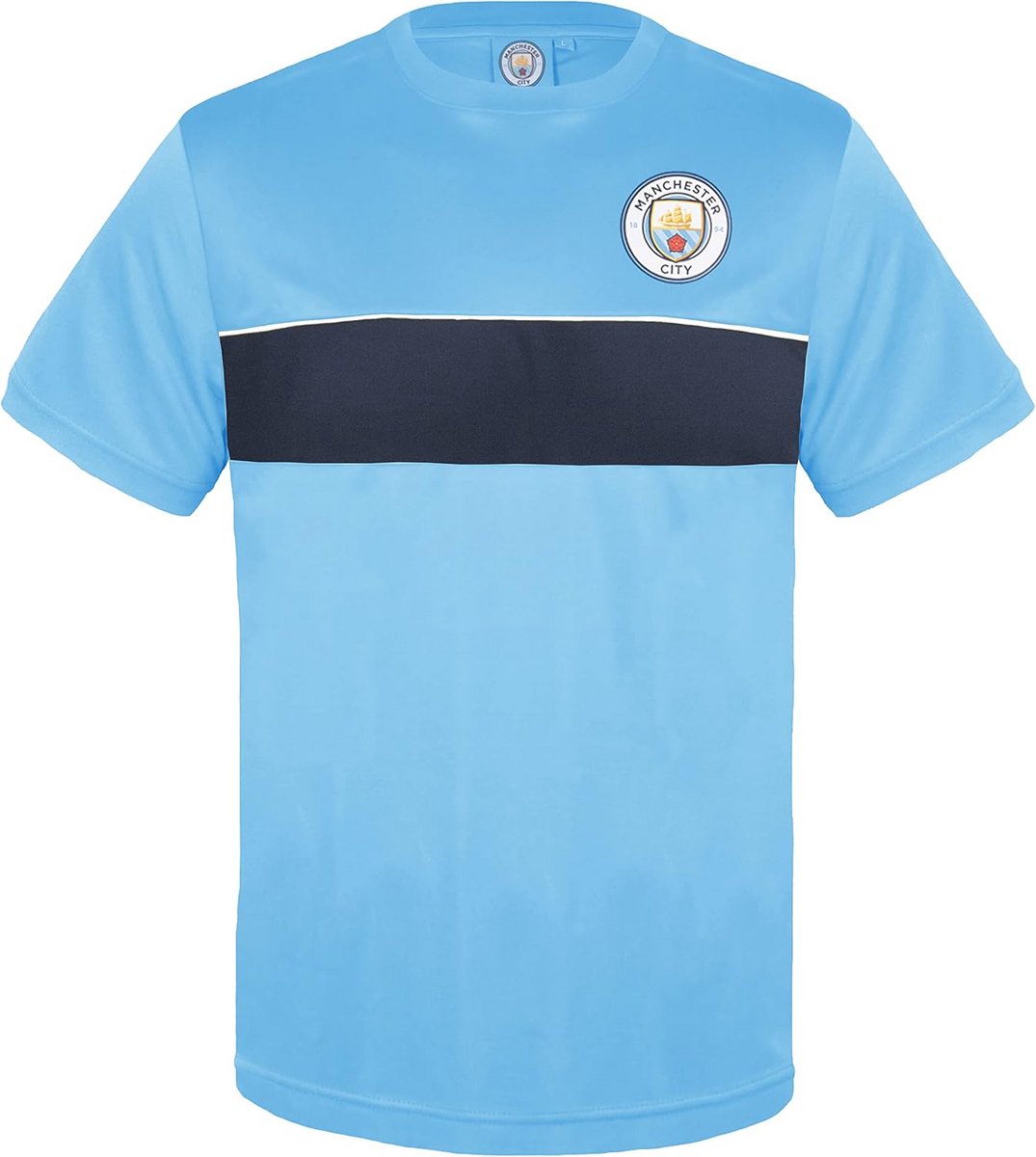 Officieel Heren Voetbal T-Shirt Poly Blauw - Club Kleding Supporters Gift