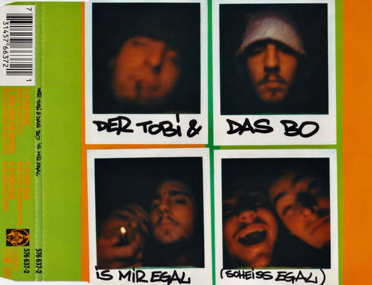 Der Tobi & Das Bo - Is Mir Egal - CDsingle