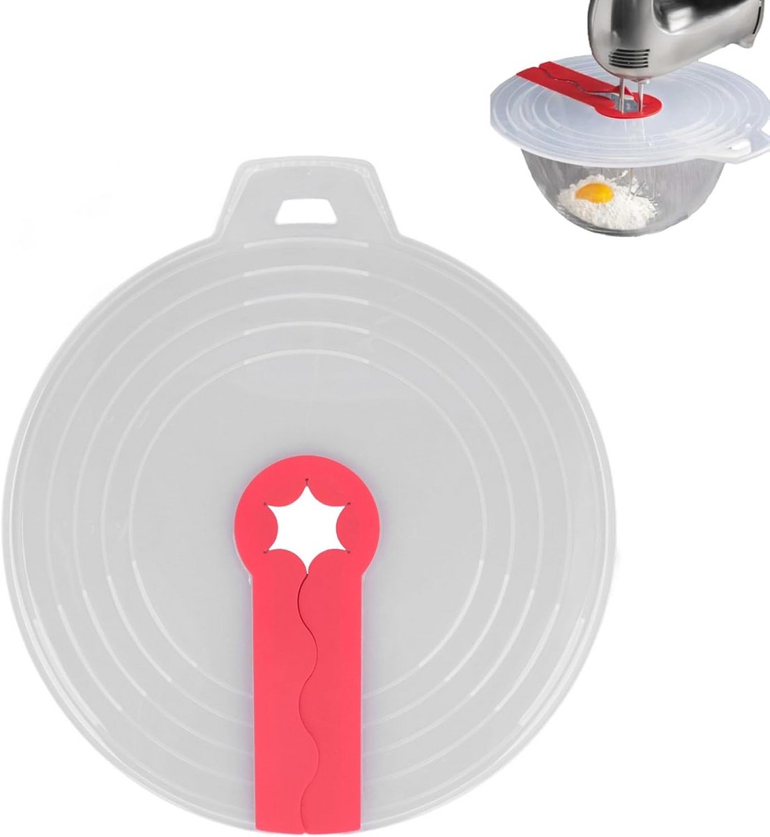 Universeel Spatdeksel voor Mixers en Koken