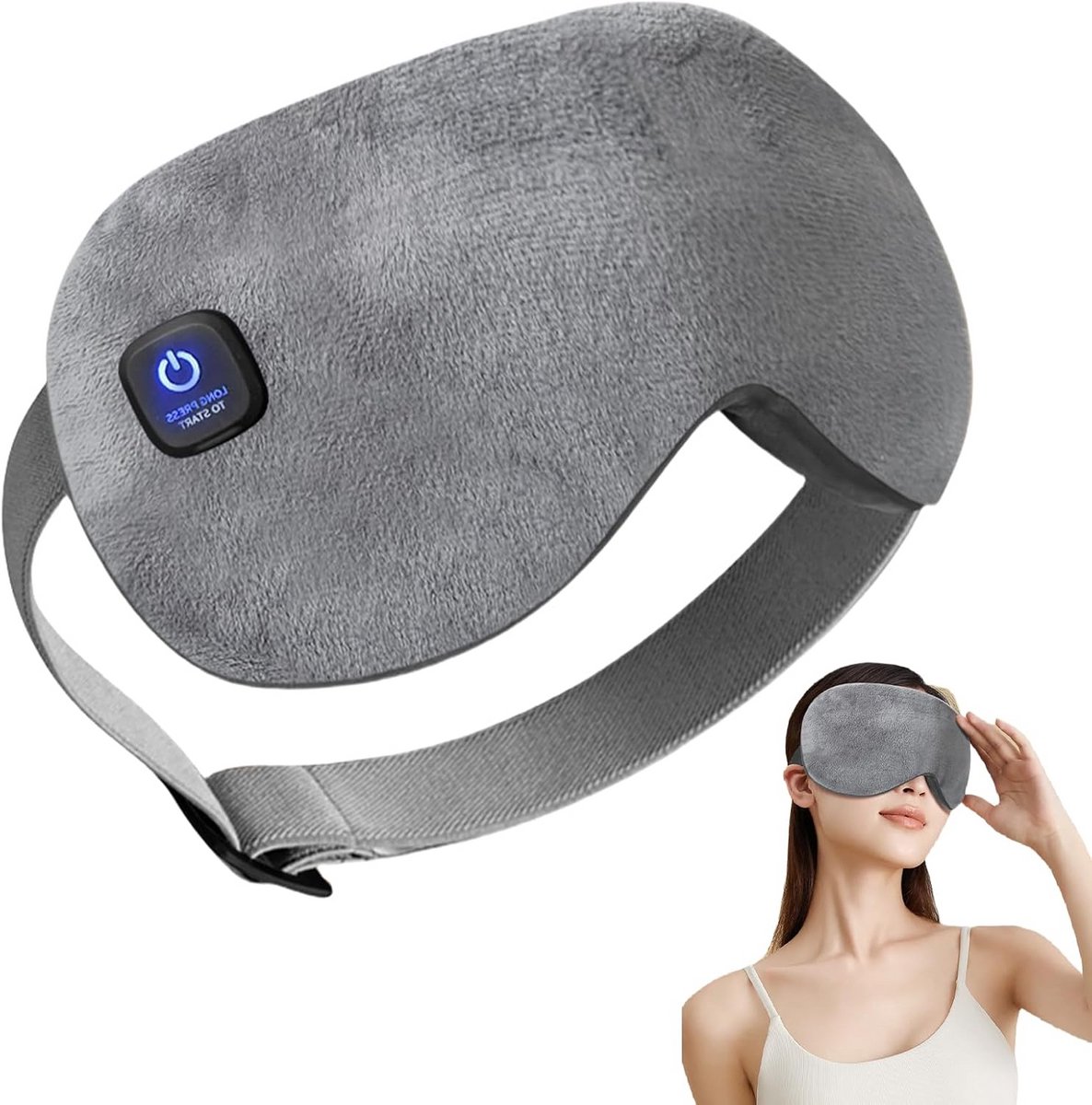 Elektrisch Verwarmd Oogmasker voor Droge Ogen en Blefaritis met Instelbare Warmte