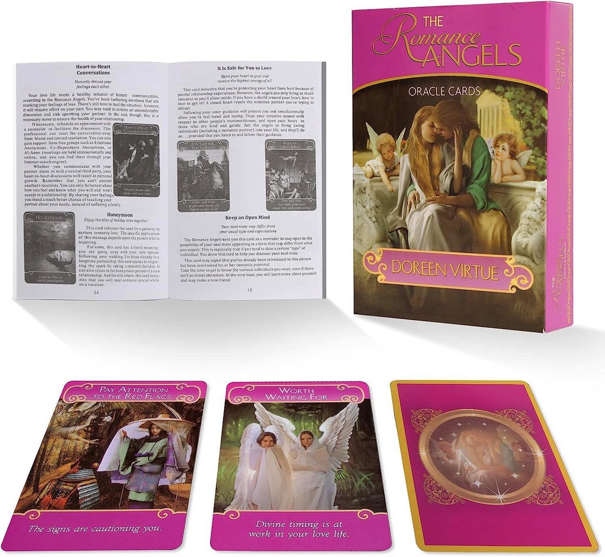 Tarotkaarten Deck Inspiratie voor Liefde en Relaties 44 Engelenkaarten