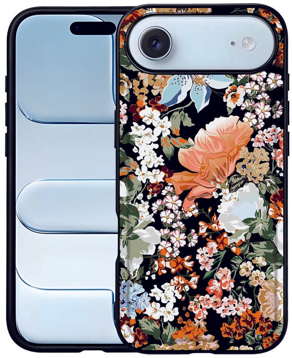 Dark Flowers Backcover Hoesje Apple iPhone Air