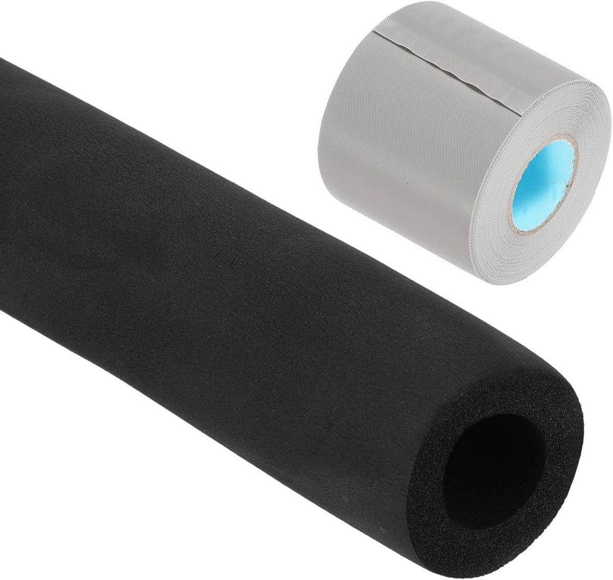 Flexibele Buisisolatie Schuimrubber Rol - Waterdicht en Thermisch Isolerend (28mm Binnendiameter)