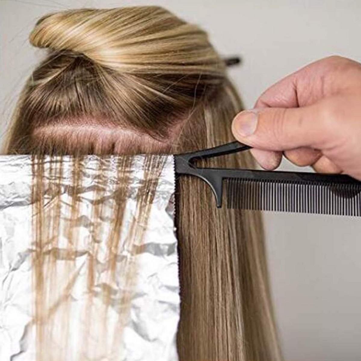 Haarstyling Kam met Metalen Punt voor Volume en Tepen - Antistatisch