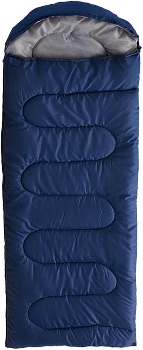 Survival Bivak Tas - Draagbare Slaapzak - Outdoor Avontuur - Waterdichte Bescherming - 180cm Lengte - Marineblauw