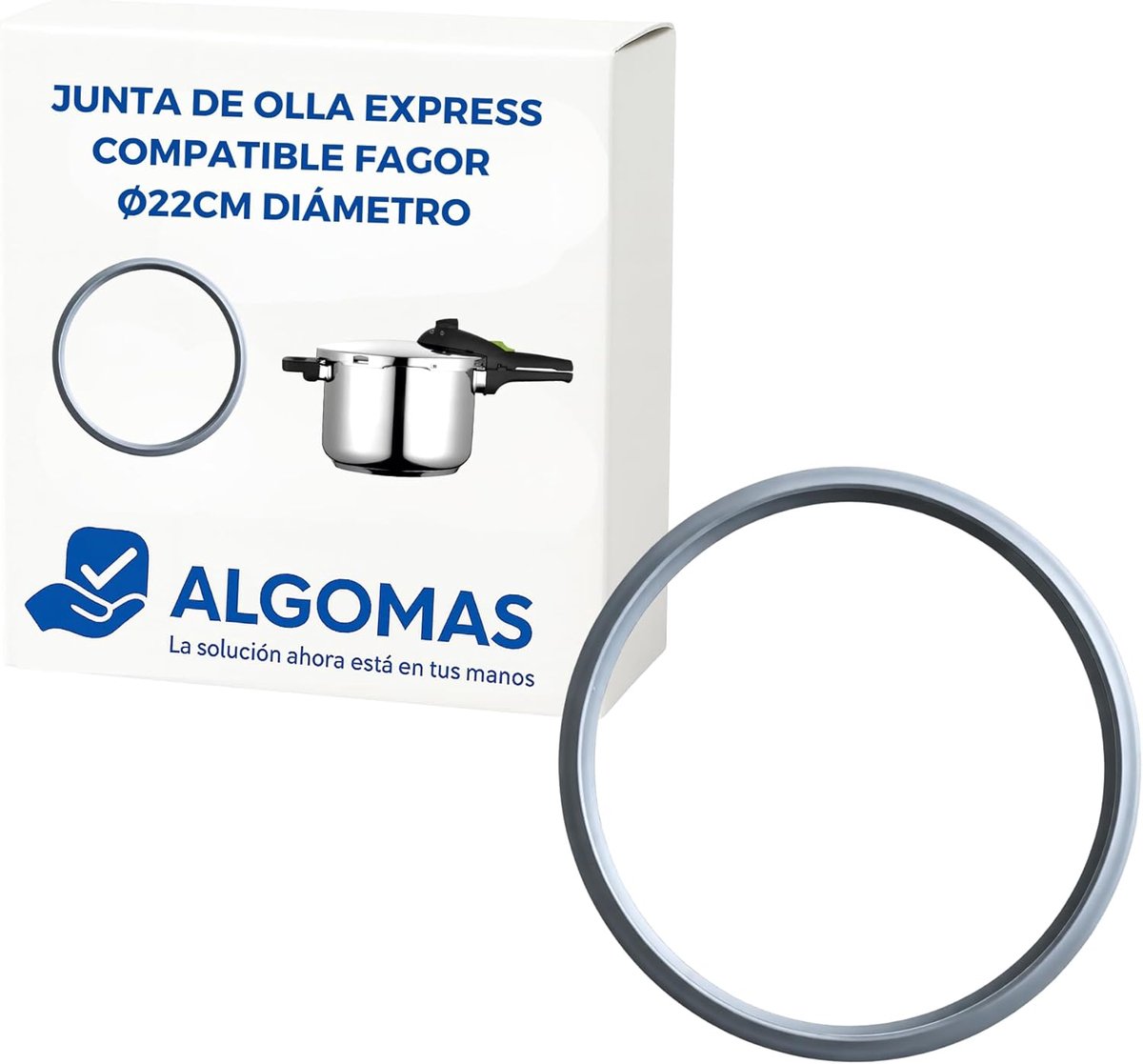 Snelkookpan Afdichting - Reserve Ring - Dicht Maken - Hittebestendig Siliconen - 22 cm