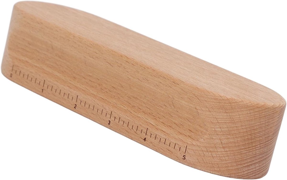 Kleermakers Klapper - Naai Gereedschap - Naden Strijken - Handige Groeven - 17.8x5.5x3.8cm