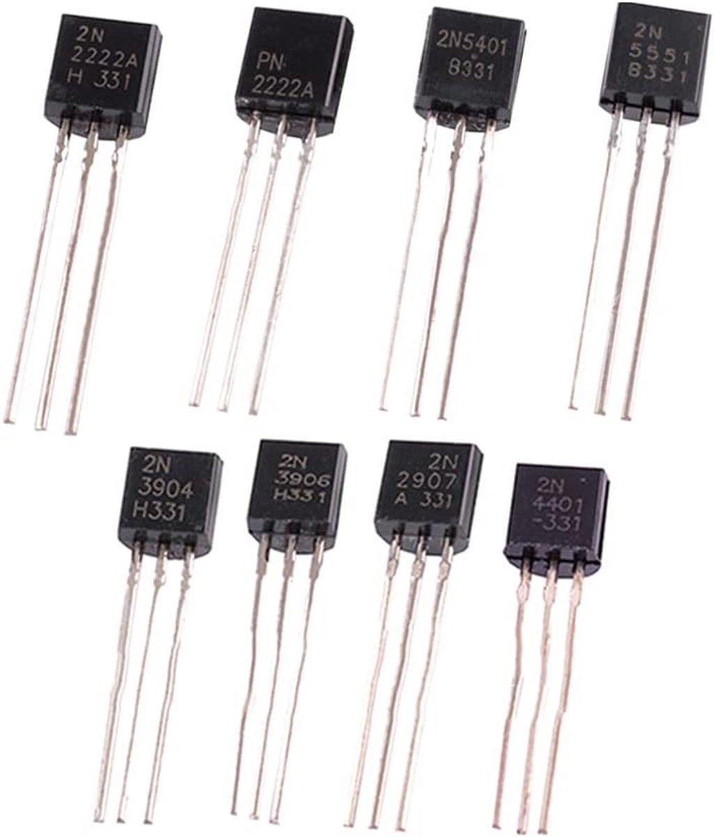 Transistor Set - Elektronica Componenten - Elektronische Projecten - Veelzijdige Selectie - TO-92 Pakket