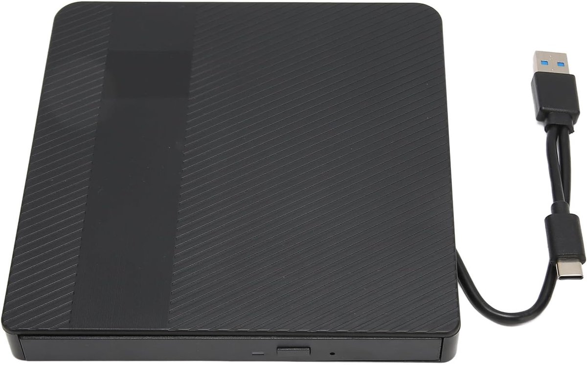 Externe DVD Drive - CD ROM Speler - Laptop Uitbreiding - USB 3.0 Type C - Slank Draagbaar