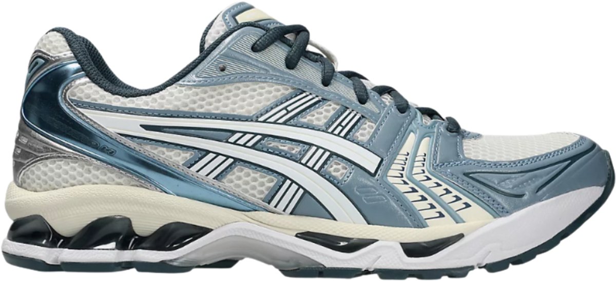 ASICS - GEL-KAYANO 14 Cream Raw Indigo - Maat 44,5