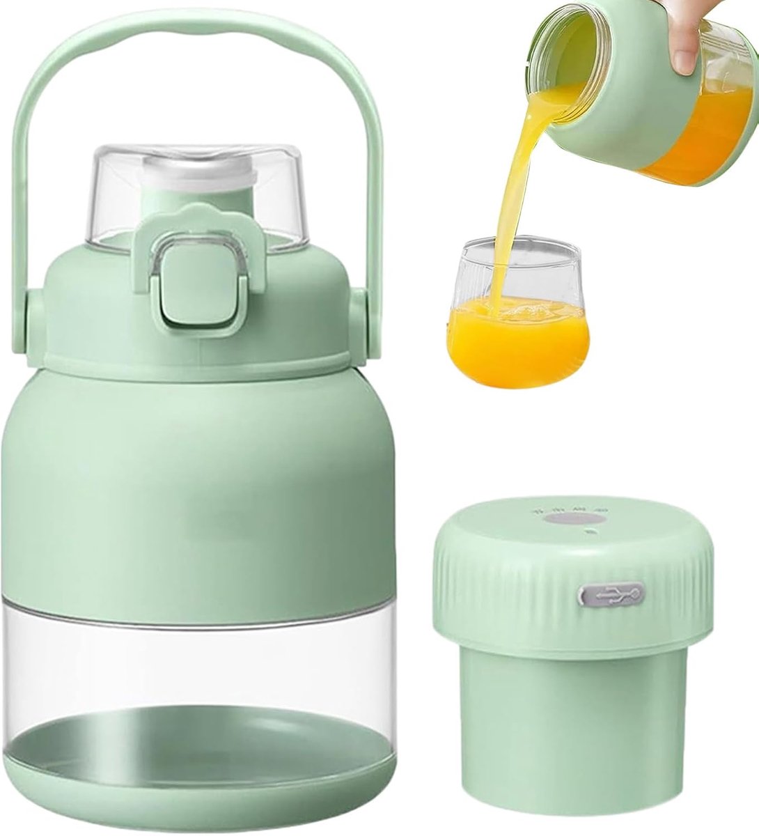 Elektrische Sapcentrifuge - Citruspers - Gezond Sap Maken - Compact Ontwerp - 13x13x13 cm