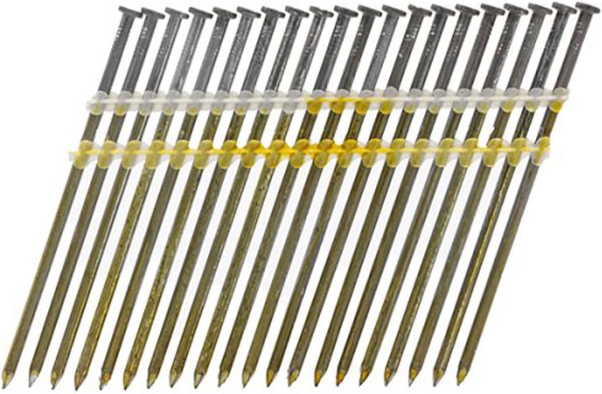 Stootkopspijkers - Nagels voor tacker - Bouwen en klussen - Grote set - 46 x 145 mm - Blank