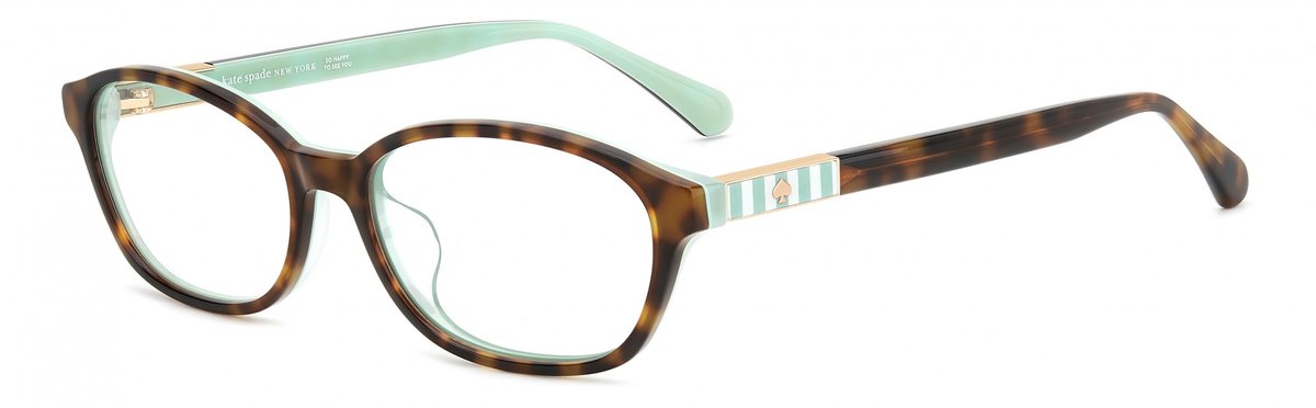 Kate Spade KS ADALI 2/FJ Havana green 53/15/140 WOMAN Brilmonturen
