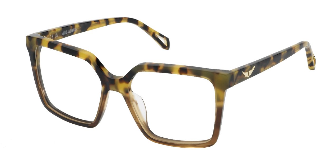 Zadig&voltaire VZV396 Avana striata marrone lucida 53/16/140 WOMAN Brilmonturen