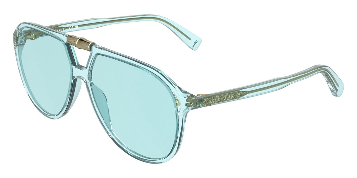 Longchamp LO800S Transparent aqua 58/13/140 WOMAN Zonnebrillen