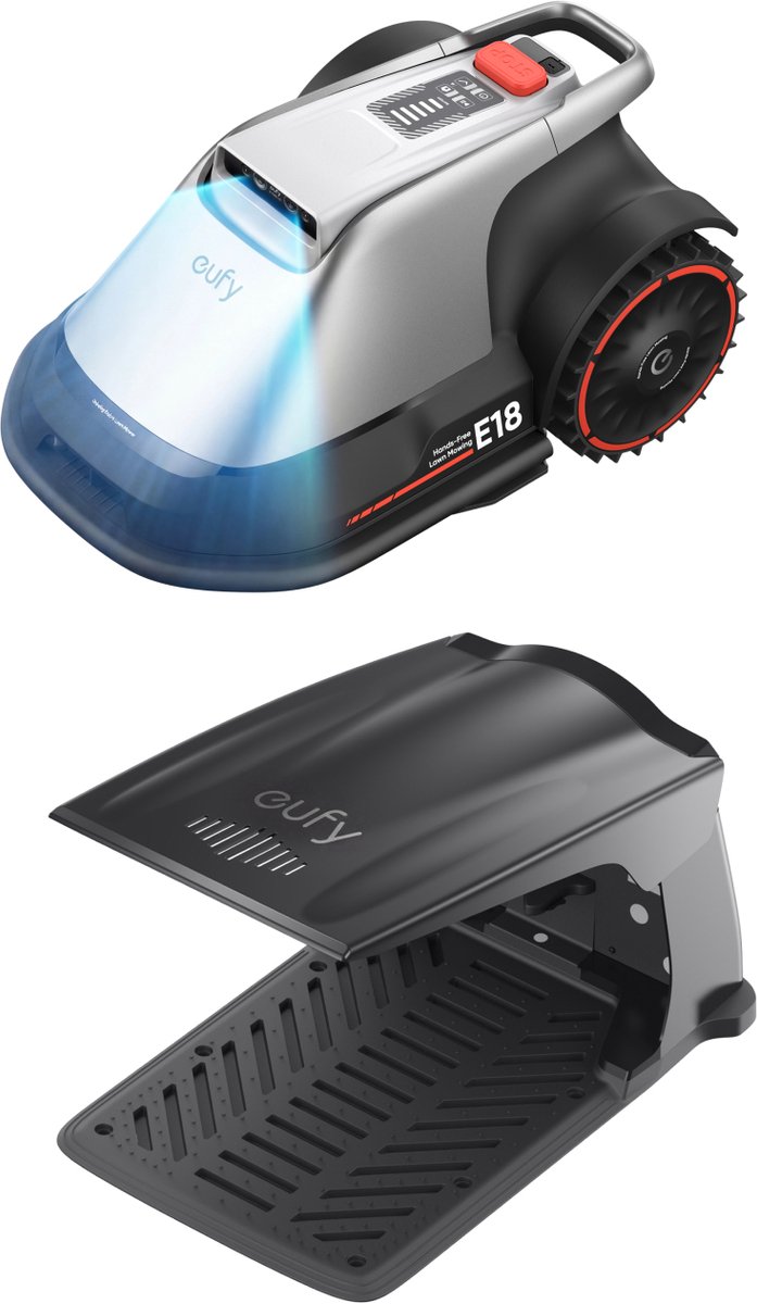 eufy E18 Robotgrasmaaier met TrueVision en GNSS voor 1200m² - afbeelding 2