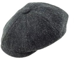 Pet Shelby DonkerGrijs (Charcoal) - Harris Tweed - Glen Appin of Scotland M (57-58 cm)