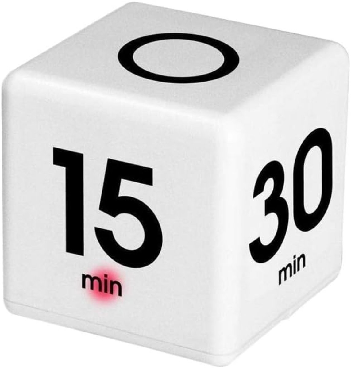 Mechanische Keukentimer - Visuele Countdown - Koken & Sport - Vier Tijdvakken - 6x6x6cm
