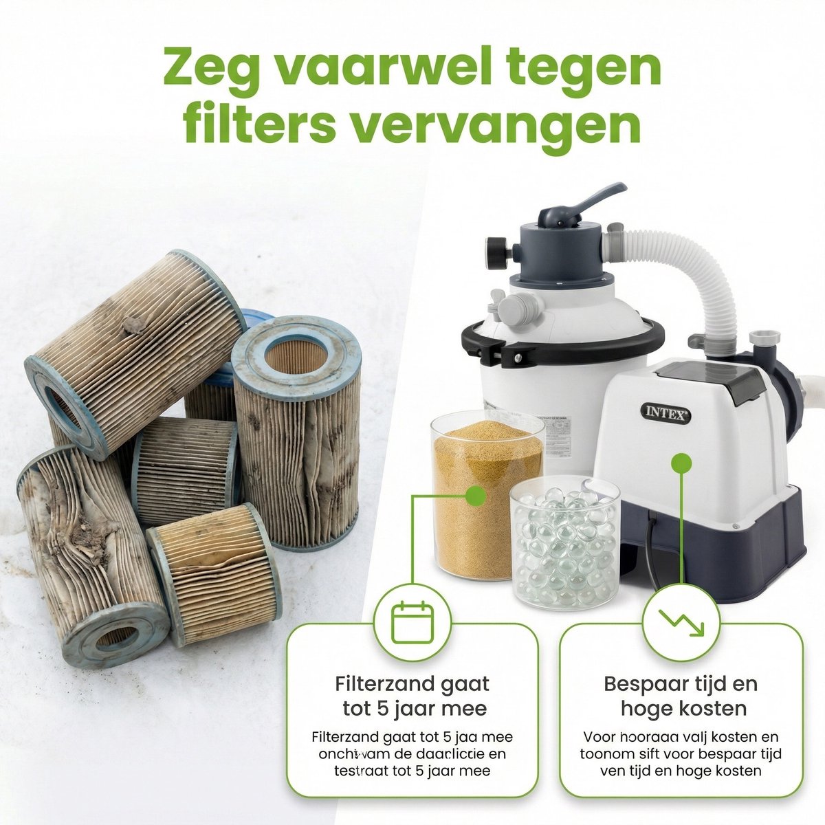 Intex 26642GS Zandfilterpomp - SX925 - 2000 liter per uur - Zwembadfilterpomp - Zandfilter - Filterpomp - Zwembadwater - Zwembad – foto 4