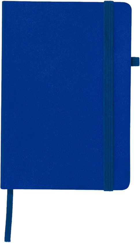 Notitieboekje / opschrijfboekje A5 – blauw – 21×15 cm – 100 blanco pagina’s – harde kaft – Schriften – Blocnote