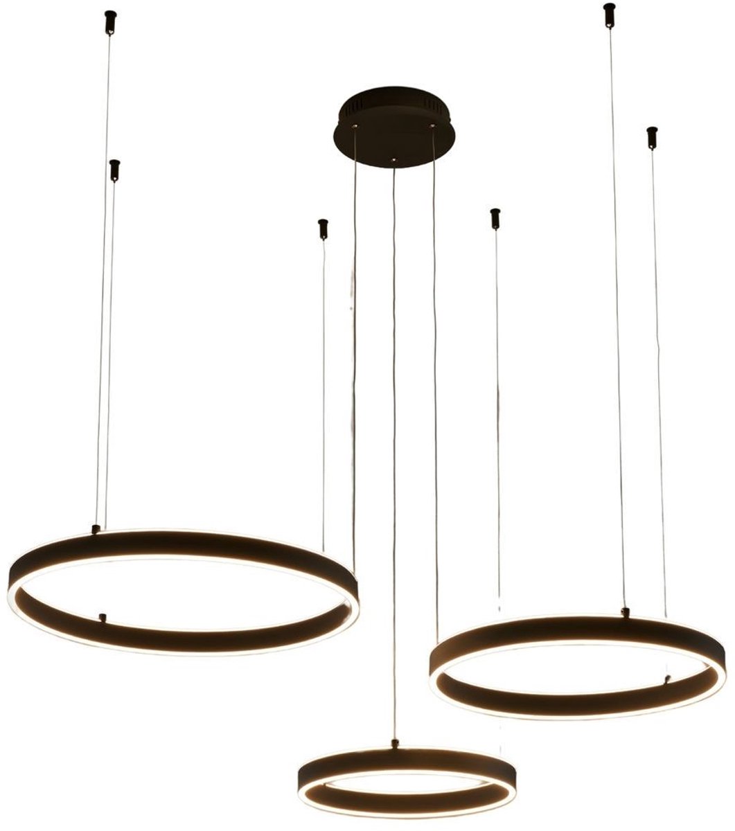 Kosilum - Blisko - Lamp - Zwart - Aluminium, ijzer en PC