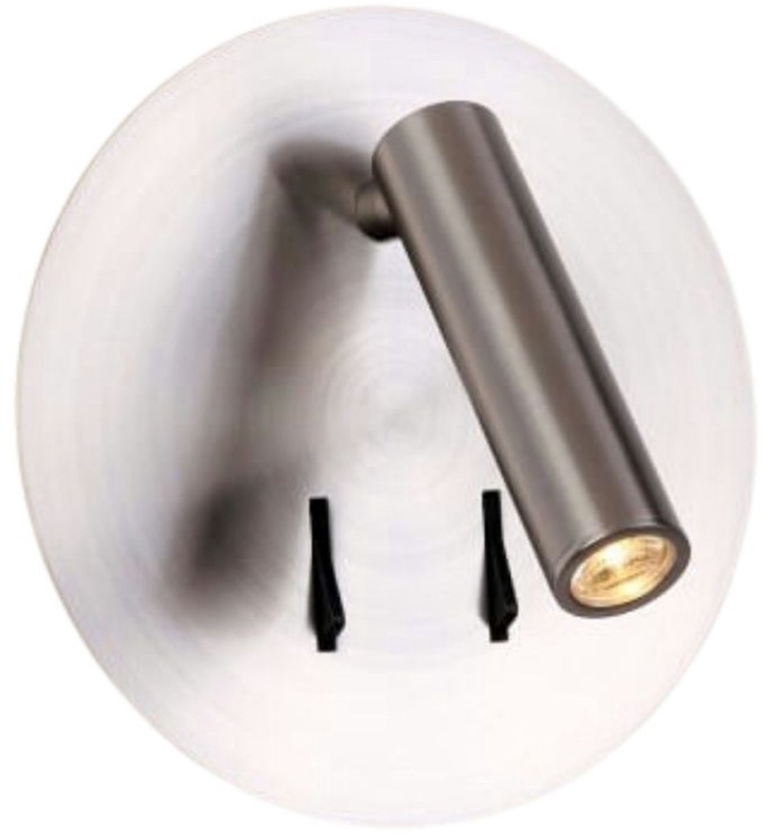 Kosilum - Bilbao - Wandlamp - Zilver/Chroom - Aluminium