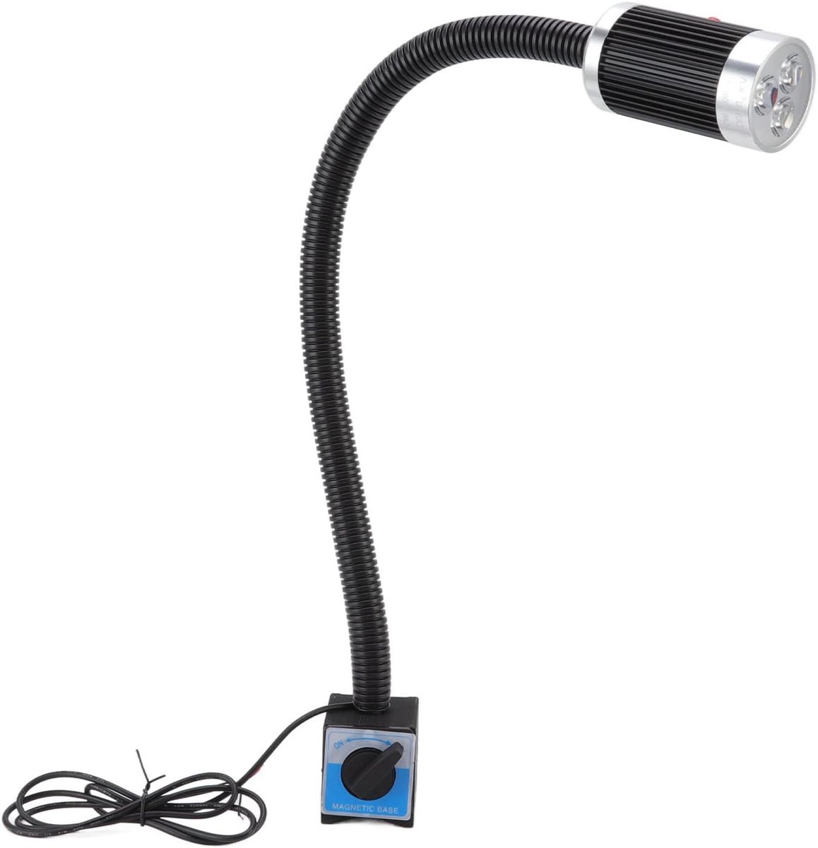 Werklicht LED - Machine Lamp - Werkplaats Verlichting - Flexibele Zwanenhals - 30cm Zwanenhals - Wit Licht