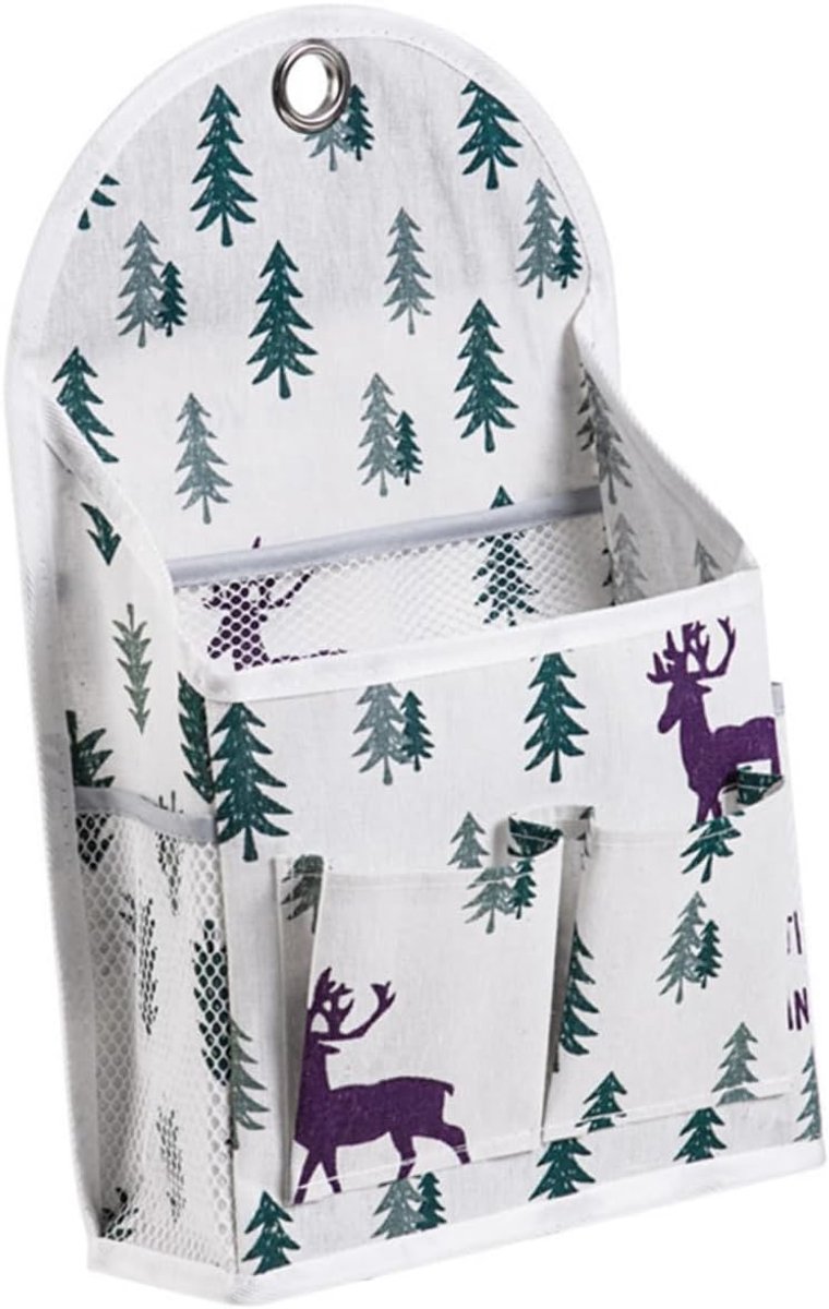 Wandopbergzak - Opbergmand - Ruimtebesparend - Multifunctioneel - 40x23.5cm - Diverse kleuren