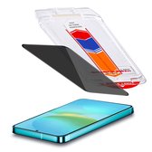 Accezz Screen Protector - Geschikt voor Samsung Galaxy A37 (5G) - Gehard Glas Privacy Screenprotector + Applicator
