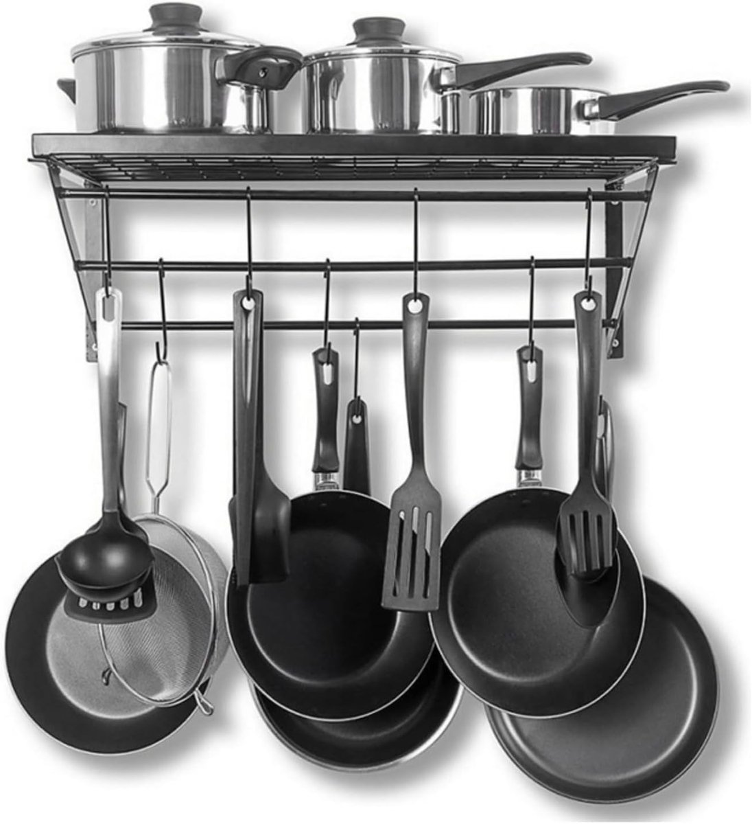 pannenrek - pannenplank / rack organizer \ Opbergrek