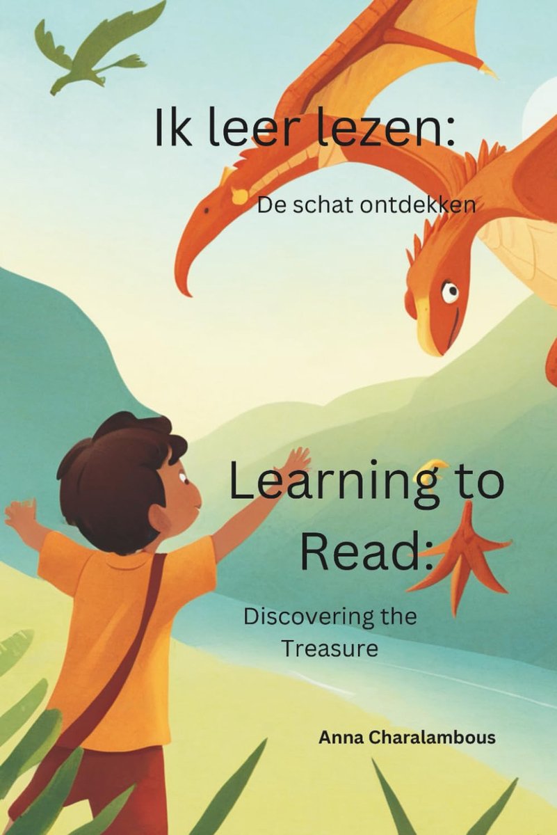 Leer Lezen Boek - Schat Ontdekken - Kinderen Leren - Tweetalig Engels Nederlands - 15x23 cm