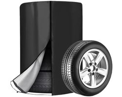 1 Stuk – Bandenhoes – Waterdicht – Stofdicht – Bandenopbergtas – Hoes voor winterbanden – Met ritssluiting & draaggreep – 420D – 73 x 110 cm