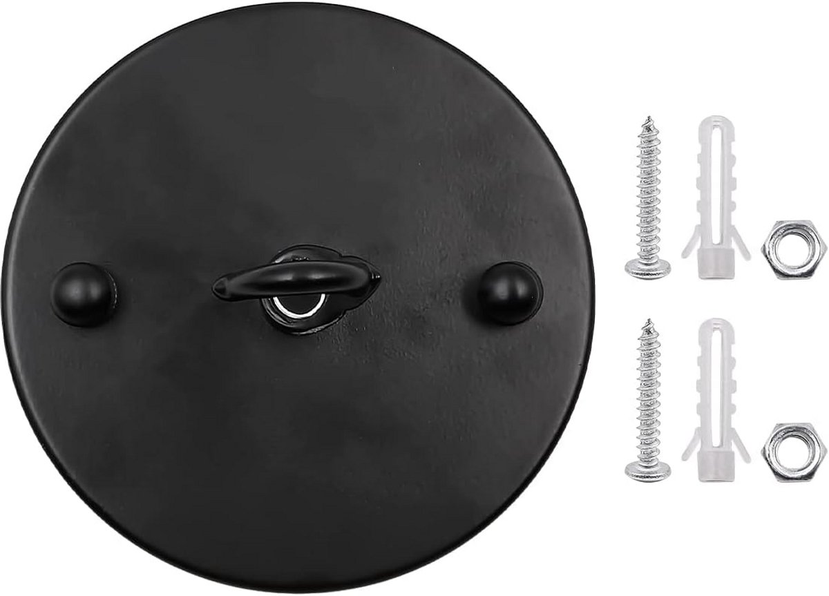 Kroonluchter Plafondhaken - Decoratieve Rozetten - Lamp Ophangen - Verdikt IJzer - 11 cm D