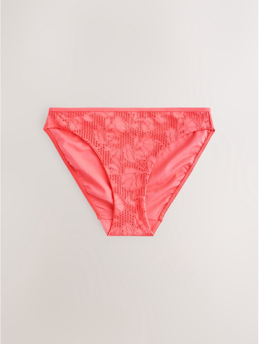 Next - Dames - Hoog opgesneden bikinislip - Roze