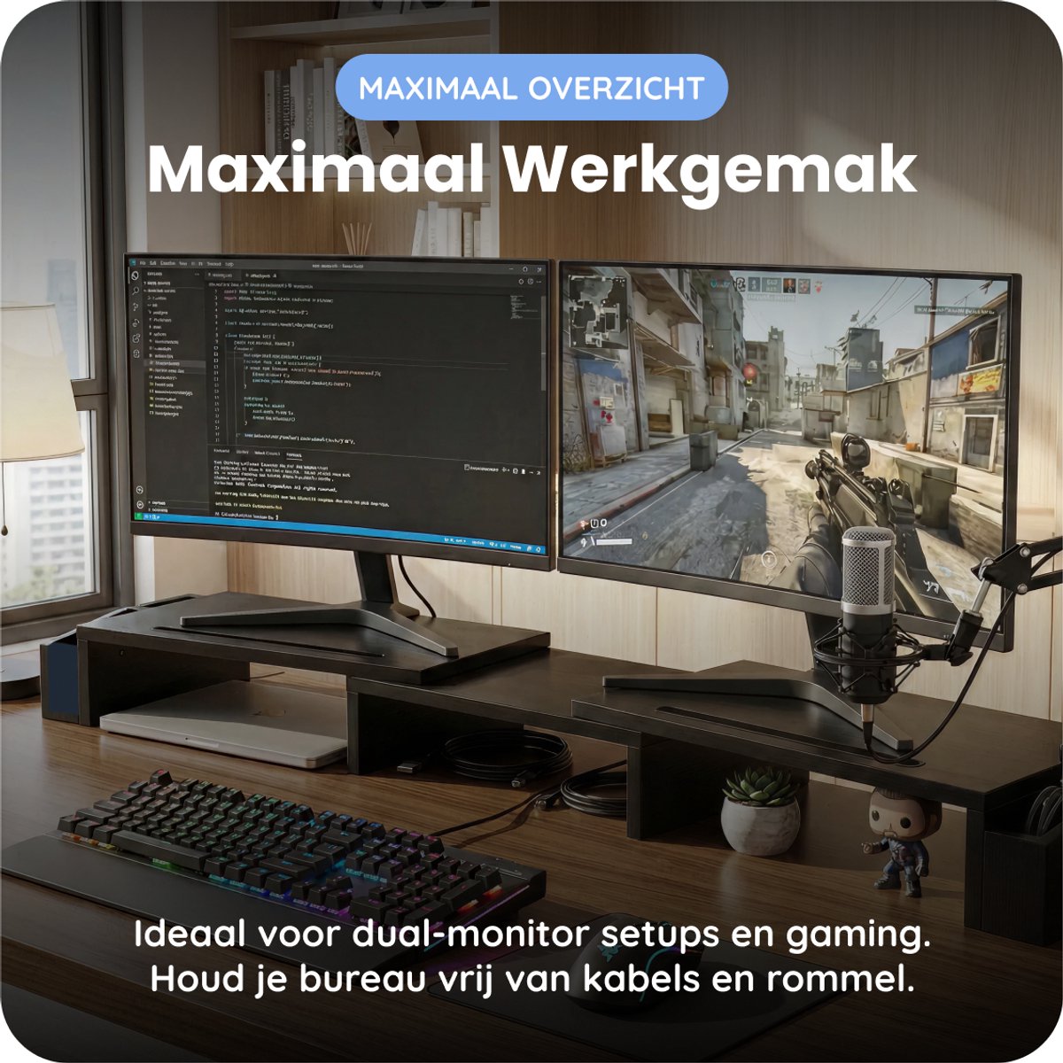 VIVOLUXE VIVOLUXE Monitor Standaard - afbeelding 3