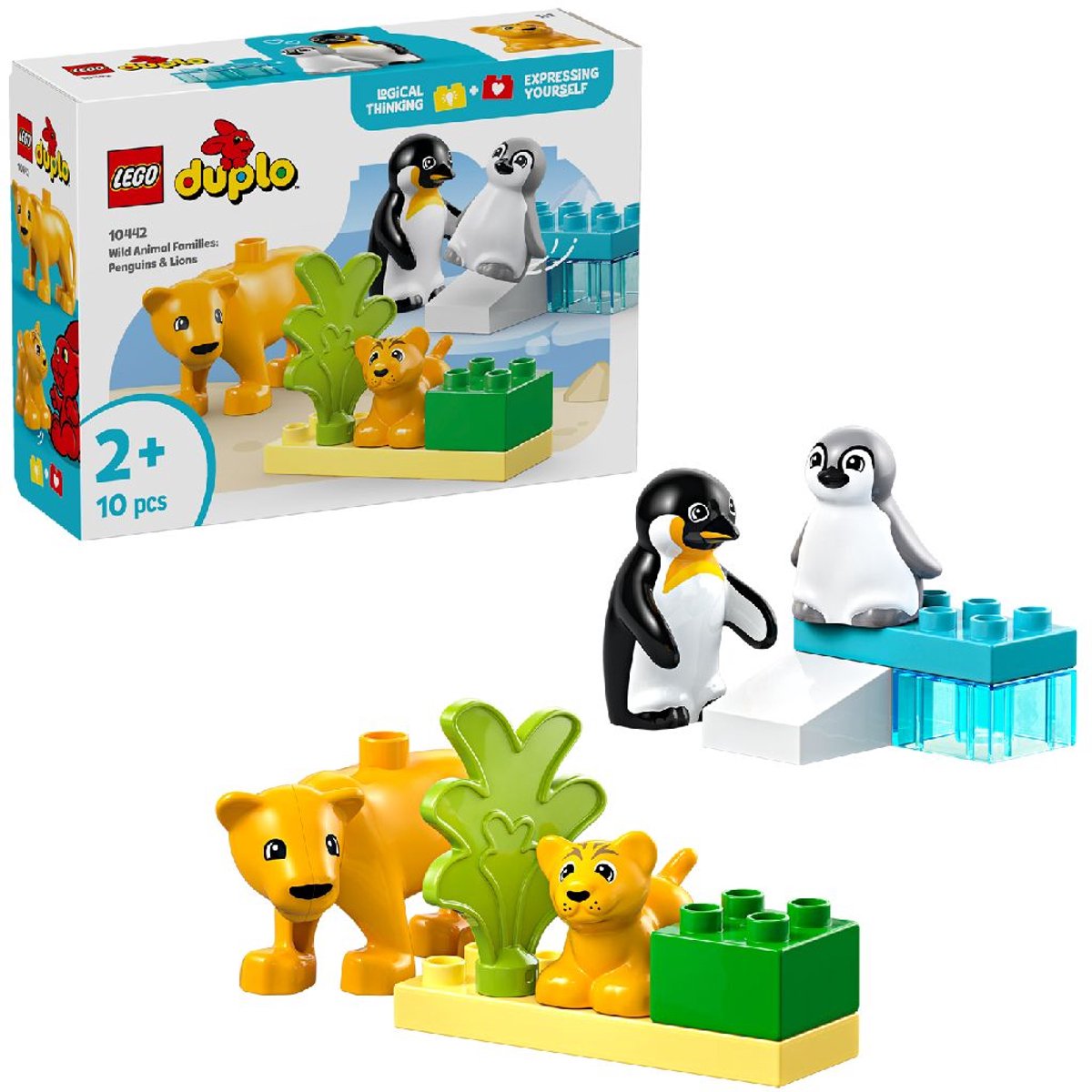 LEGO DUPLO Stad Families van wilde dieren: pinguïns en leeuwen - 10442 — afbeelding 12